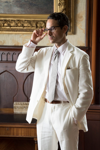 Prof. Khalid (Omar Metwally) cleans up nicely (Virginia Sherwood/USA Network)